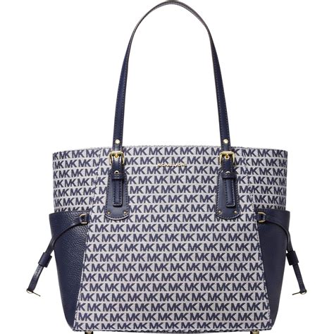 michael kors voyager east west tote vanilla|logo voyager east west tote.